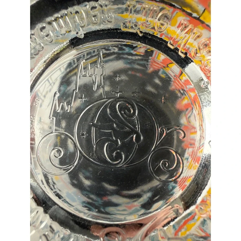 Vintage McDonalds Disney World 25th Anniversary Glass Tumblers Set of 4 1996